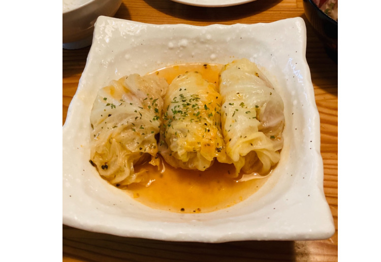 ロールキャベツ定食